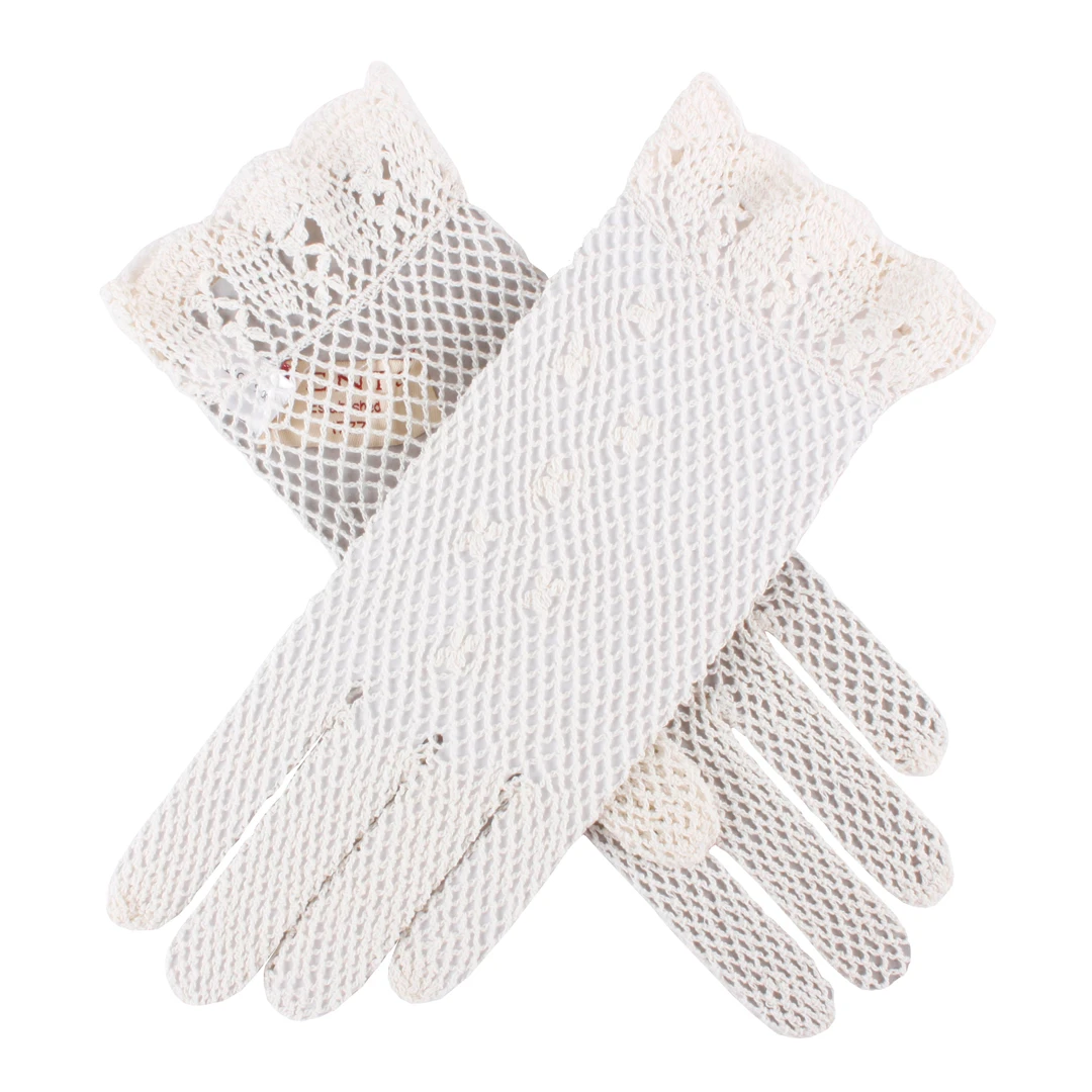 Women's Cotton Crochet Gloves