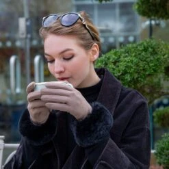 Women's Touchscreen Velour-Lined Faux Suede Gloves With Faux Fur Cuffs 18 Women's Touchscreen Velour-Lined Faux Suede Gloves With Faux Fur Cuffs -Dents womens touchscreen faux suede gloves grey black camel